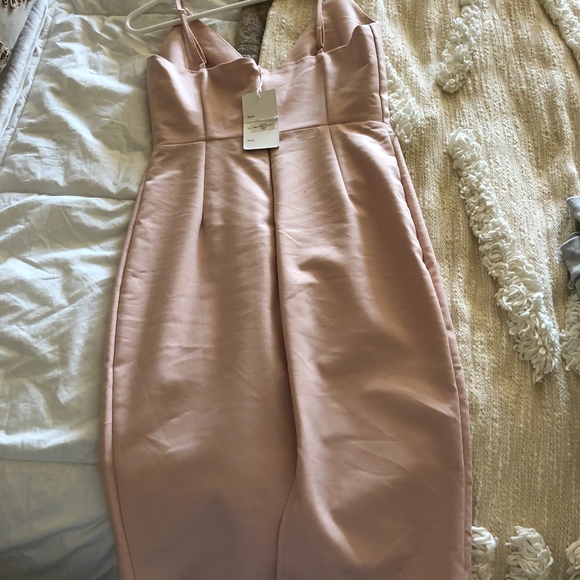 LF Blush Bodycon Below-the-Knees Dress - Picture 2 of 5